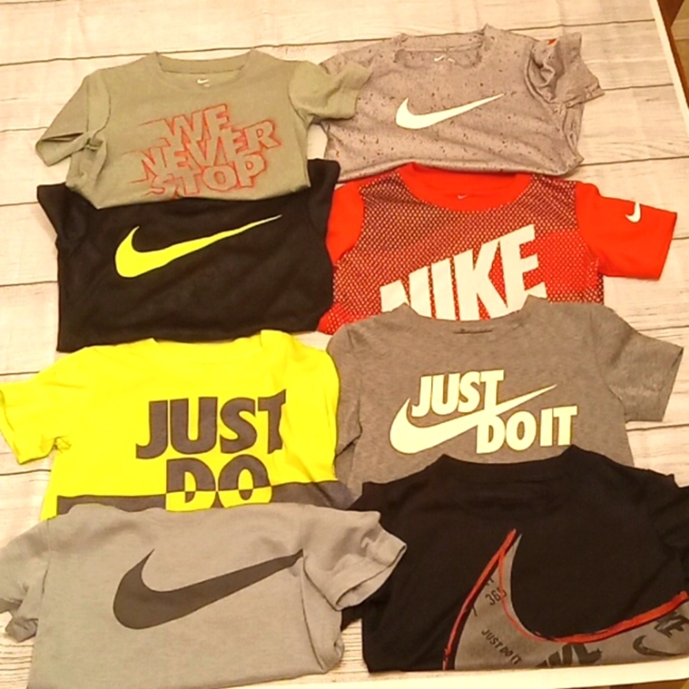 4T Boys NIKE dri Fit T Shirt BUNDLE!